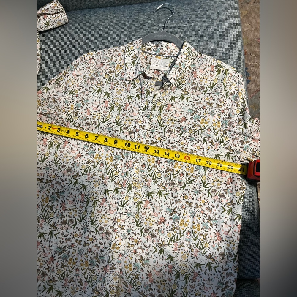 J. Crew Liberty Fabric Floral Button Down Blouse - Picture 4 of 5
